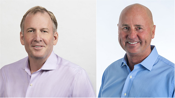 Headshots of Jonathan Reiss (left) and Brady Young (right)