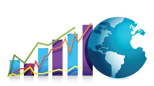 Graphs increasing to the size of the globe